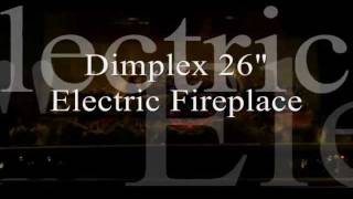 Dimplex 26quot Electric Fireplace With Trim BF8000  Heats 400 sqft [upl. by Plerre328]