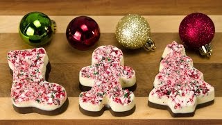 Peppermint Chocolate Christmas Candy No Bake Christmas Candies from Cookies Cupcakes and Cardio [upl. by Kenwee]