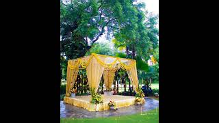 Beautiful Wedding mandap ideas for indian Wedding  diy wedding decor [upl. by Elazaro354]