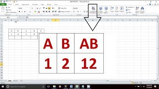 Cara Menggabungkan Beberapa Isi Sel EXCEL menjadi SATU sel  Tips Excel [upl. by Drofla131]