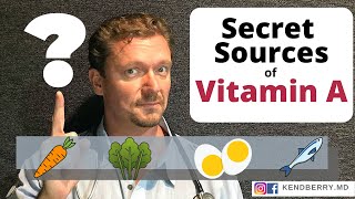 Best FOOD Sources of VITAMIN A  2024 [upl. by Otokam]