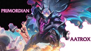 ► Primordian Aatrox ◀ League of Legends Skin Spotlight [upl. by Eerdna]