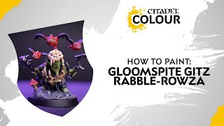 How To Paint Gloomspite Gitz RabbleRowza [upl. by Bondy]