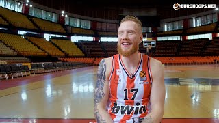 Ignas Brazdeikis quotI will learn everything from Bartzokasquot [upl. by Kcirneh]