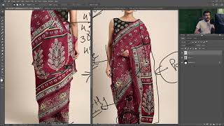 Basic fundamentals of saree design digital print class32 [upl. by Hannie]