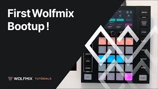 First Wolfmix Bootup [upl. by Refinnaj]