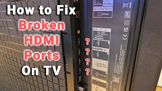 Fix HDMI Ports Not Working on Your TV  Every Solution [upl. by Hertberg]