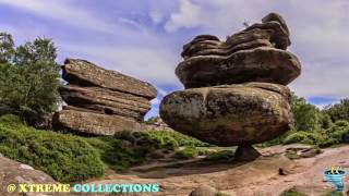 The Balancing Idol Rock of Brimham Moor  North Yorkshire England [upl. by Hebrew]