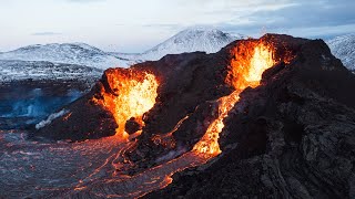 Geldingadalir Volcano in Iceland [upl. by Cornew]