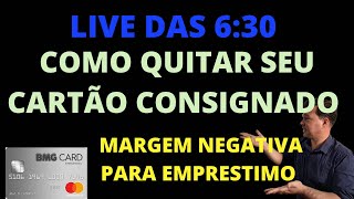 CARTÃO CONSIGNADO MARGEM NEGATIVA DOS EMPRÉTIMOS [upl. by Erelia]