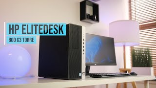 HP ELITEDESK 800 G3 TORRE reacondicionado REVIEW ✅ [upl. by Engelhart529]