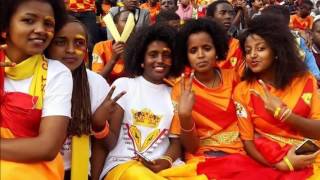 Ethiopia Amharic music St George Football Club Anthem Kedus Giorgis Club Mezmur [upl. by Watkin140]