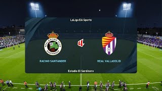 PES 2021 modo carrera jugador España Racing Santander vs RCD Vallaloid [upl. by Aihsetel]