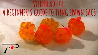 Steelhead 101 A Beginners Guide To Tying Spawn Sacs [upl. by Hazaki]