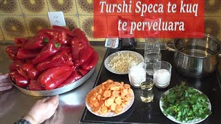 Turshi Speca te kuq te perveluara Recept i Nenes quot 12 quot [upl. by Anrol815]