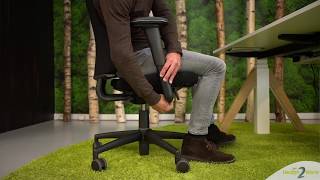 Ergonomische Bureaustoel BMA AXIA 22  Health2Work [upl. by Notrom]