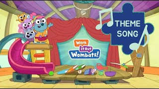 Official Theme Song  Work It Out Wombats on PBS KIDS [upl. by Shepard58]