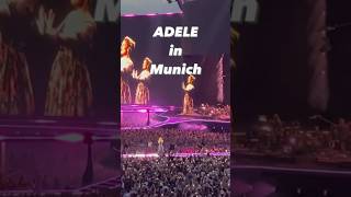 ADELEs first show in Munich 🎶 ADELEWORLD adele munich concert [upl. by Drarej]