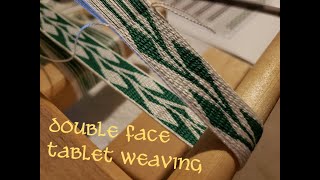 Weave Along with Elewys Ep 26 Double Face Laurel Leaves Tablet Weaving [upl. by Proudfoot]