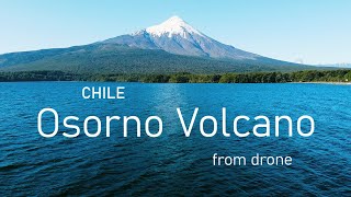 Osorno VOLCANO one of most ACTIVE in CHILE by drone  2020 [upl. by Ormand372]