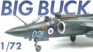 Its epic Airfix Blackburn Buccaneer S2C  172 Model kit Build [upl. by Arracat]