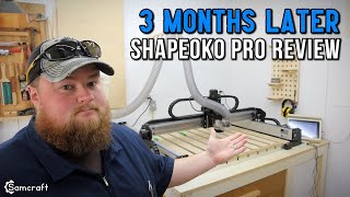 Shapeoko Pro XXL HONEST REVIEW Three Months Later [upl. by Bergquist]