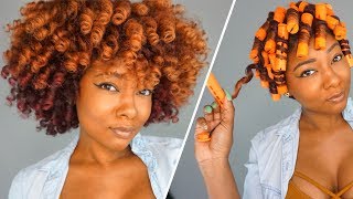 Detailed Corkscrew Perm Rod Tutorial  AMPM Next Day Curls Routine  LA Naturals [upl. by Kcirdnekel]