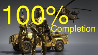 MGSV Phantom Pain  100 Complete Checklist Metal Gear Solid 5 [upl. by Trofmoc784]