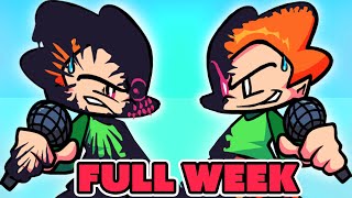 FRIDAY NIGHT FUNKIN mod PICO vs EVIL Boyfriend FULL WEEK EXTENDED [upl. by Aciruam]