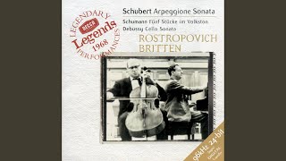 Schubert Sonata For Arpeggione And Piano In A Minor D 821 1 Allegro moderato [upl. by Innep]