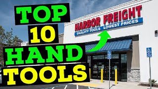 Top 10 Hand Tools harborfreight 2021 [upl. by Aznerol250]