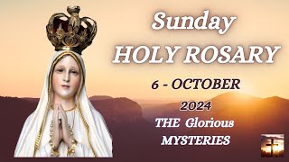 Sunday Rosary  6 October 2024  The Glorious Mystery  Todays Holy Rosary  The Holy Hour [upl. by Adrial]