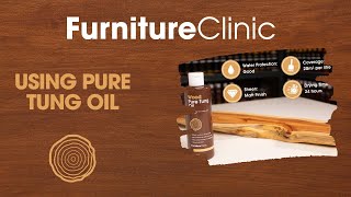 How to use Pure Tung Oil [upl. by Shandy]