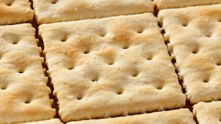 How to Make Soda Crackers  Crackers Recipe [upl. by Eceertal443]