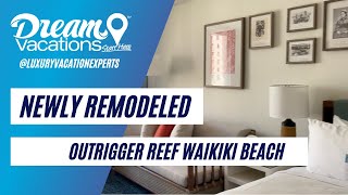 Outrigger Reef Waikiki Remodeled Rooms [upl. by Eillac]