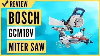 REVIEW Bosch CM8S Miter Saw [upl. by Ssew]