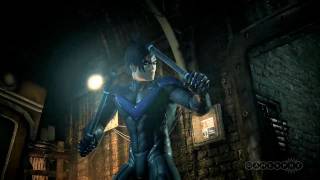 Batman Arkham City Nightwing Trailer [upl. by Kent]