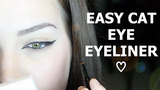 How to PERFECT THE CAT EYE ♡ Eyeliner Tutorial [upl. by Hoover]