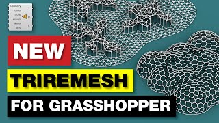 TriRemesh Component in Grasshopper Explained  Rhino 7 [upl. by Reinertson]