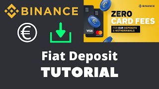 How to Deposit Money on Binance with Credit Card VisaMaster Card ✅ Quick Tutorial [upl. by Rento]