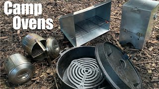 Camp Ovens Four Different Ovens you can use to Bake in Camp Campfire Scones [upl. by Arimahs]