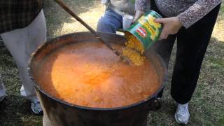 Brunswick Stew southern style part 29 of 34 [upl. by Thisbee]