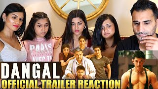 DANGAL  AAMIR KHAN  Trailer REACTION amp REVIEW [upl. by Catt]