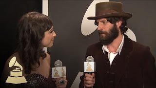 Ray LaMontagne at the 53rd GRAMMY Awards  GRAMMYs [upl. by Nelrac15]