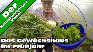 Das Gewächshaus im Frühjahr [upl. by Otanutrof]