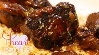 Barbecue Oxtails Made in the Slow Cooker  I Heart Recipes [upl. by Akined717]