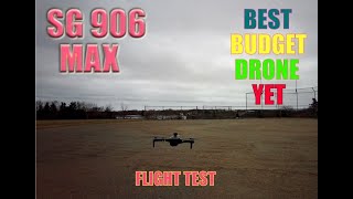 SG906 MAX Flight Test [upl. by Lerred]