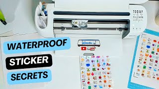 How to Make Waterproof Stickers with Teckwrap Laminate Film [upl. by Nylisoj]