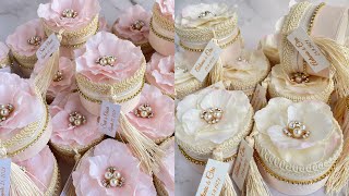 Aesthetic wedding favor boxesFavours [upl. by Atiuqrahs]