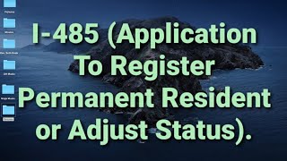 How To Fill Up Form I485 Application to Register Permanent Residence or Adjust Status [upl. by Shaughnessy]